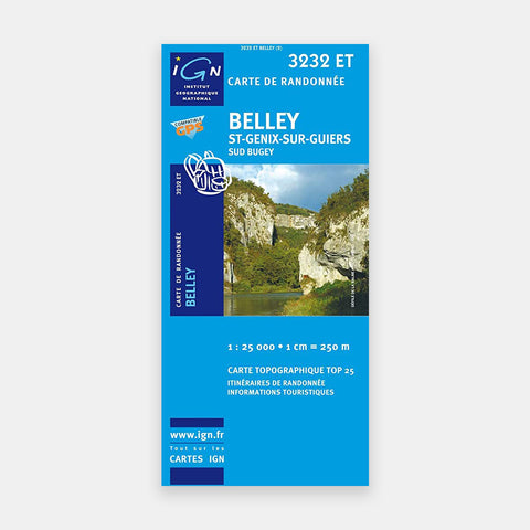 Belley / St-Genix-sur-Guiers / Sud Bugey 1/25 3232ET