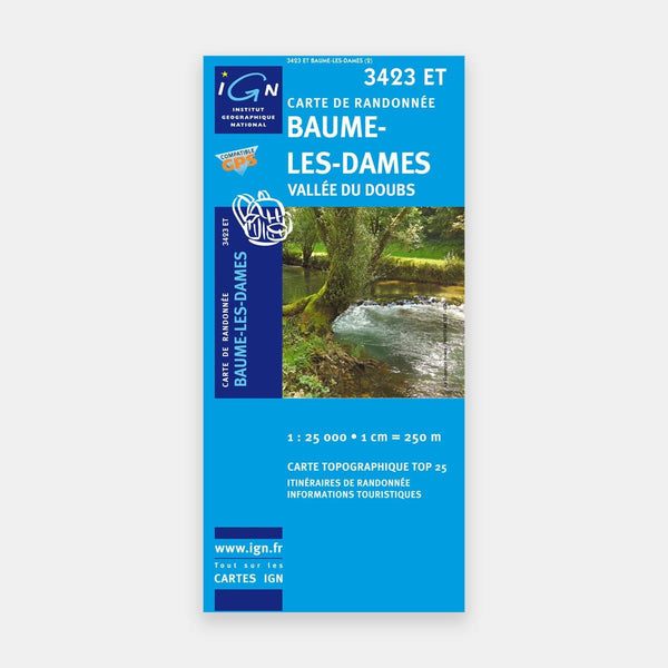Baume-les-Dames / Vallée de Doubs 1/25 3423ET