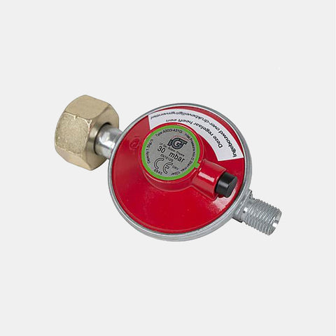 Pressure Regulator Universal 1/4L 30mBar Red