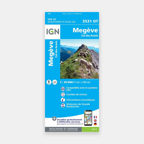 Megève - Col des Aravis 1/25 3531OT (2017)