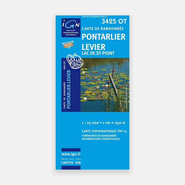 Pontarlier / Levier / Lac de St-Point 1/25 3425OT
