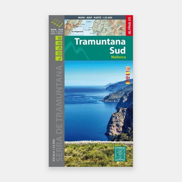 Mallorca Tramuntana Sud Map & Hiking Guide