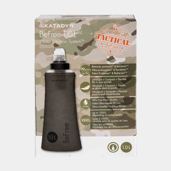 BeFree Water Filtration System Tactical 1.0L