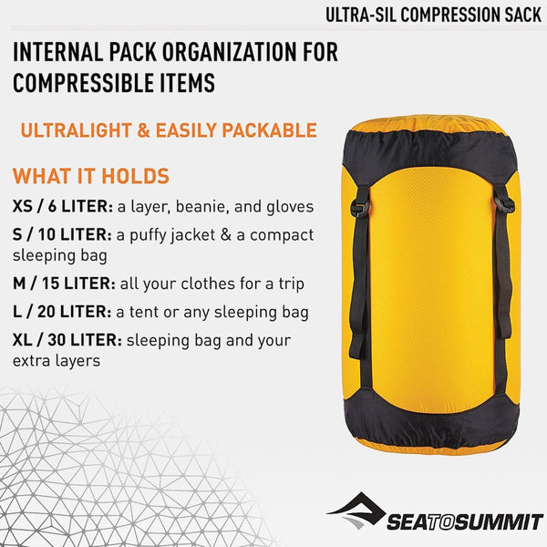 Ultra-Sil Compression Sack 10L Yellow