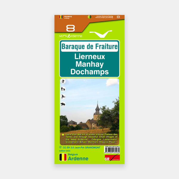 Baraque de Fraiture - Lierneux - Erezée - Dochamps - Samrée 1/25 (2021)
