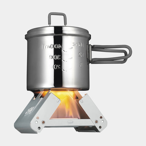 Pocket Stove With Windscreen incl. 2x27g Solid Fuel