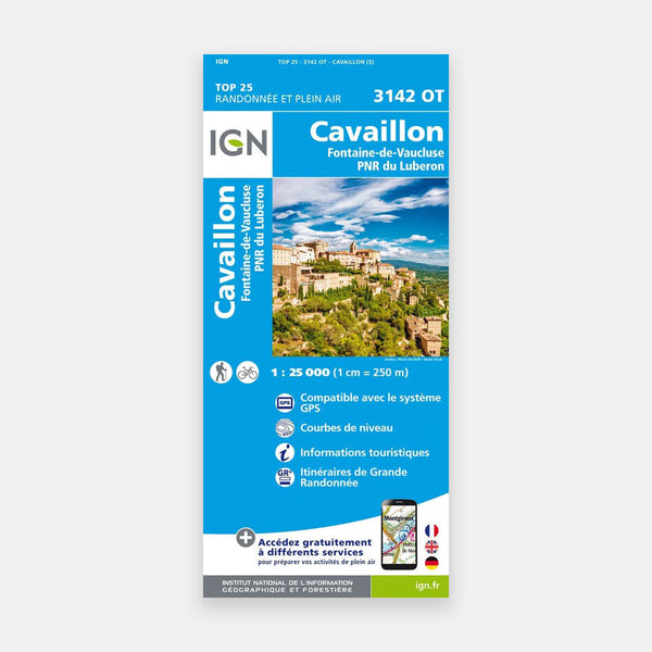 Cavaillon / Fontaine-de-Vaucluse / Luberon 1/25 3142OT (2022)