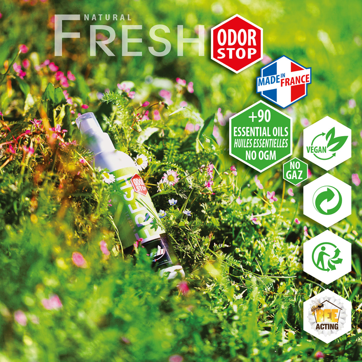 EB - Spray Anti-Odeur Fresh Natural 200ml
