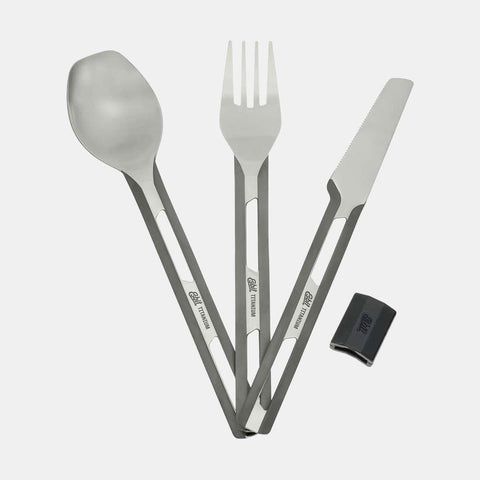 Titan Cutlery Set with Silicon Sleeve