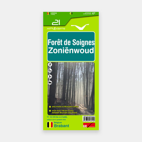 Forêt de Soignes - Zoniënwoud 1/25 (2021)