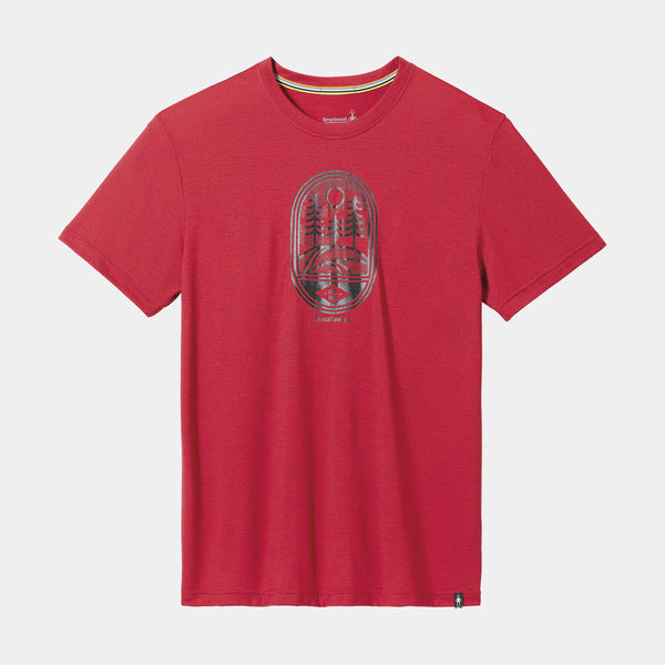 Mountain Trail Graphic Short Sleeves Slim T-Shirt (2023)