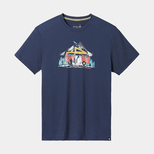 River Van Graphic Short Sleeves Slim T-Shirt (2023)