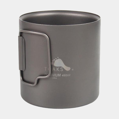 Titanium 450ml Double Wall Cup