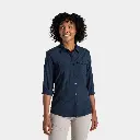 NosiLife Adventure III Long Sleeve Shirt Women Blue Navy