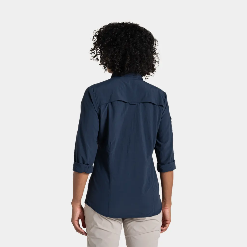 NosiLife Adventure III Long Sleeve Shirt Women Blue Navy