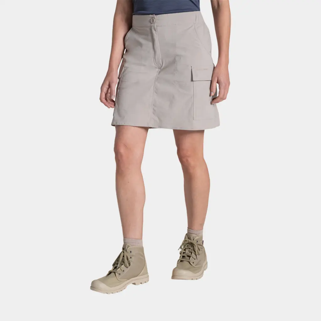 NosiLife Pro Cargo Skort Women SoftMushroom