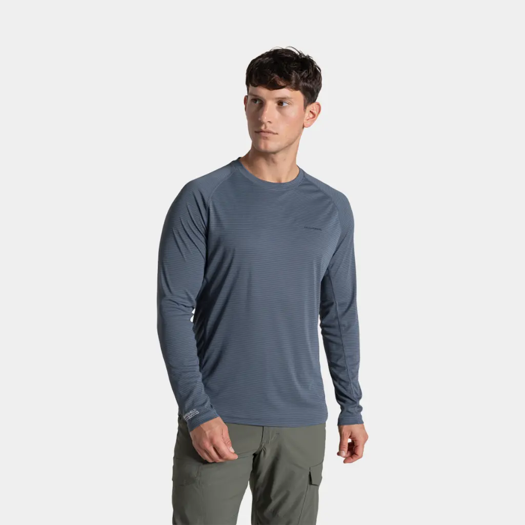 NosiLife SolarShield+ Long Sleeved T-Shirt Dark Pewter