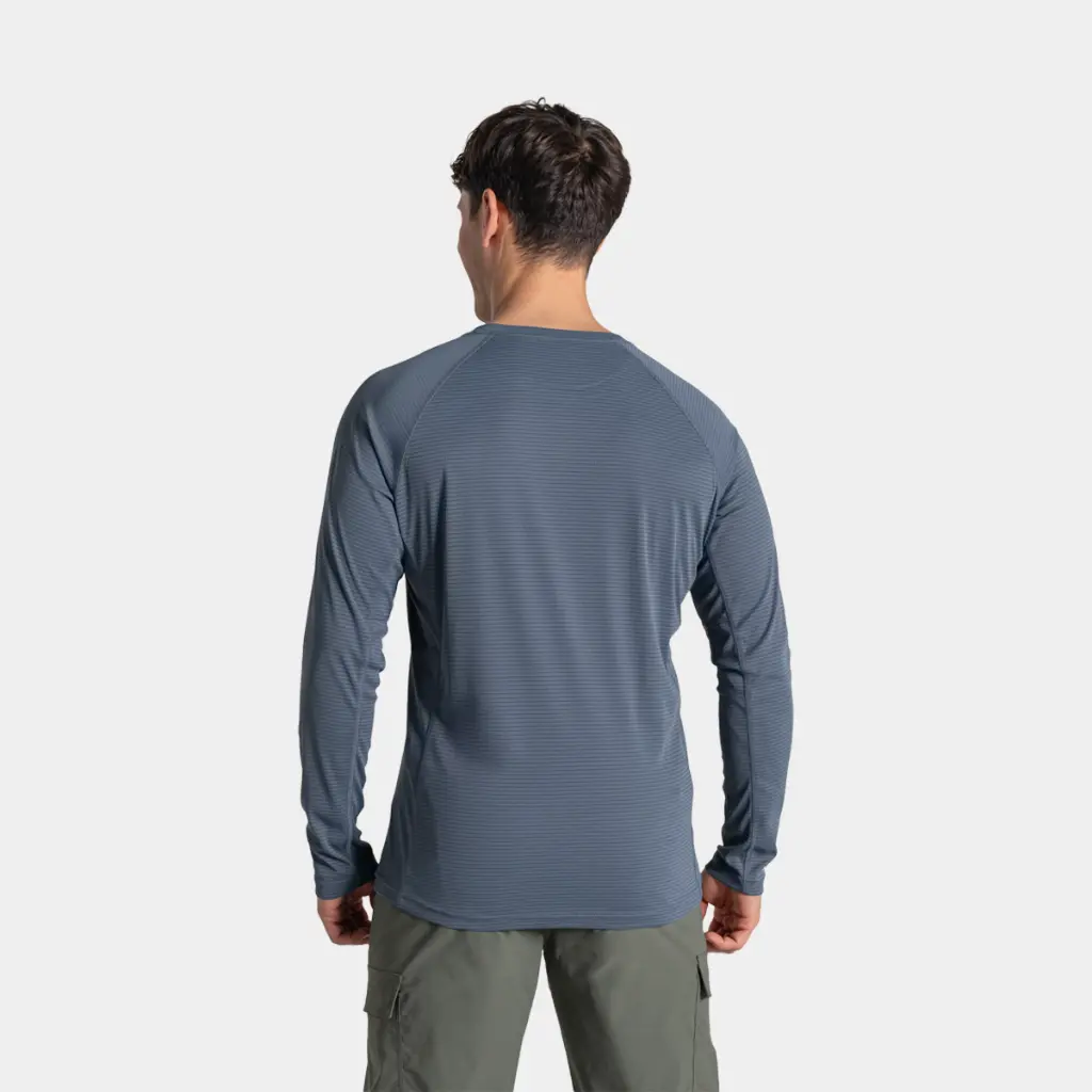 NosiLife SolarShield+ Long Sleeved T-Shirt Dark Pewter