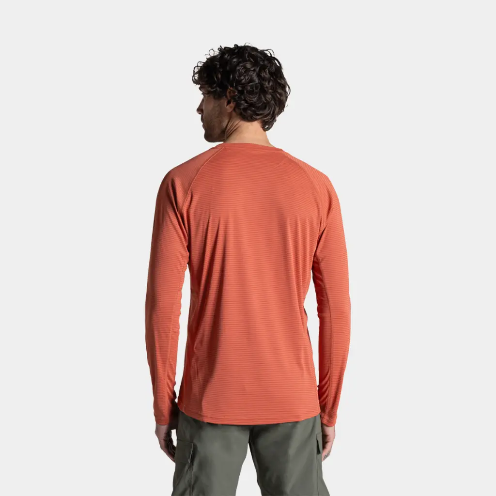 NosiLife SolarShield+ Long Sleeved T-Shirt Dark Sahara