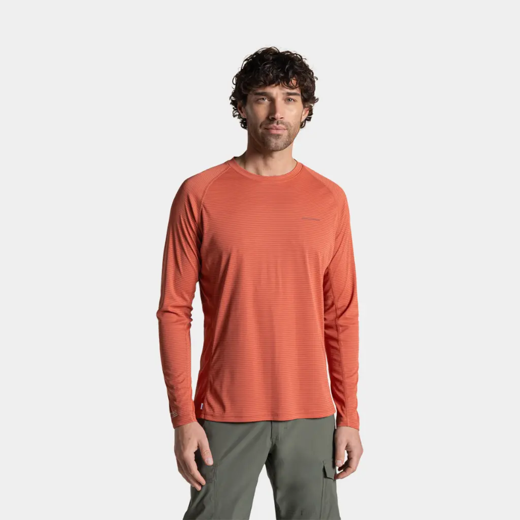 NosiLife SolarShield+ Long Sleeved T-Shirt Dark Sahara