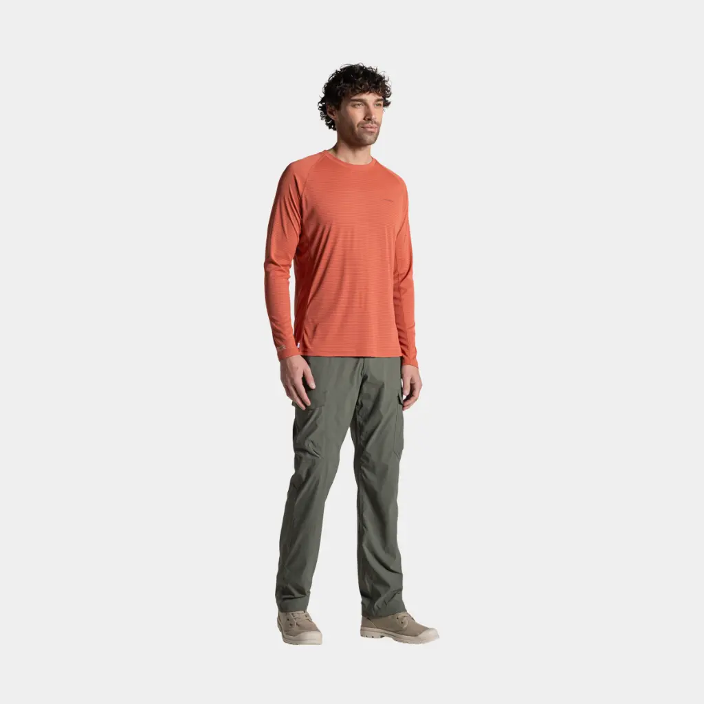 NosiLife SolarShield+ Long Sleeved T-Shirt Dark Sahara