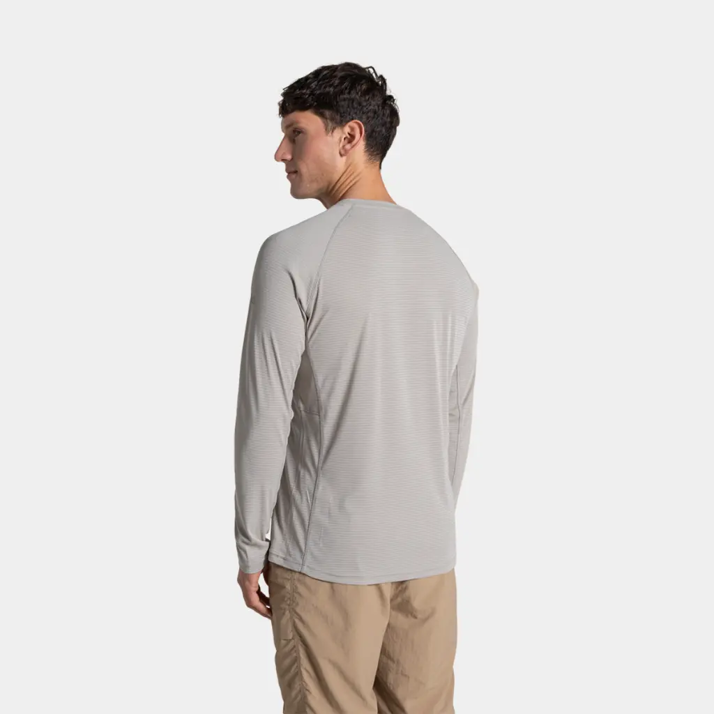 NosiLife SolarShield+ Long Sleeved T-Shirt Parchment