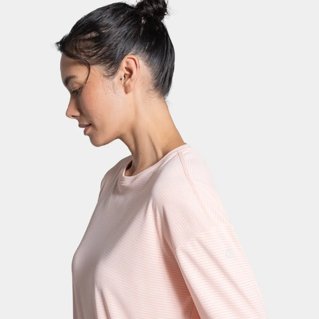 NosiLife SolarShield+ Long Sleeved T-Shirt Women Sherbert