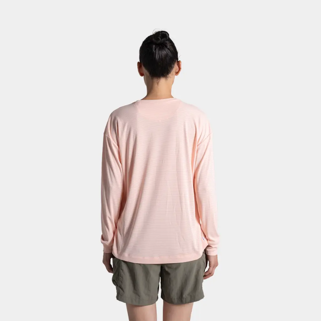 NosiLife SolarShield+ Long Sleeved T-Shirt Women Sherbert