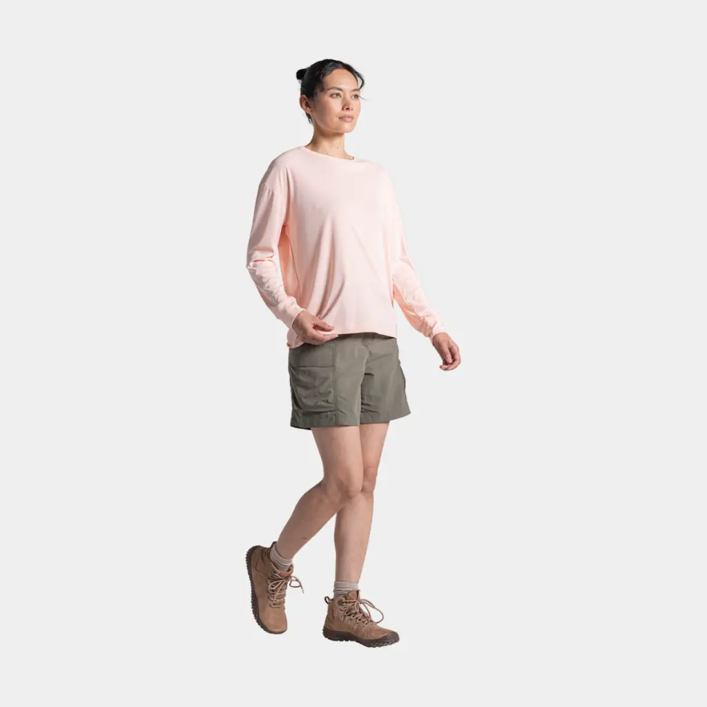 NosiLife SolarShield+ Long Sleeved T-Shirt Women Sherbert