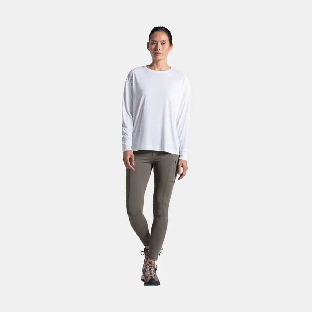 NosiLife SolarShield+ Long Sleeved T-Shirt Women White