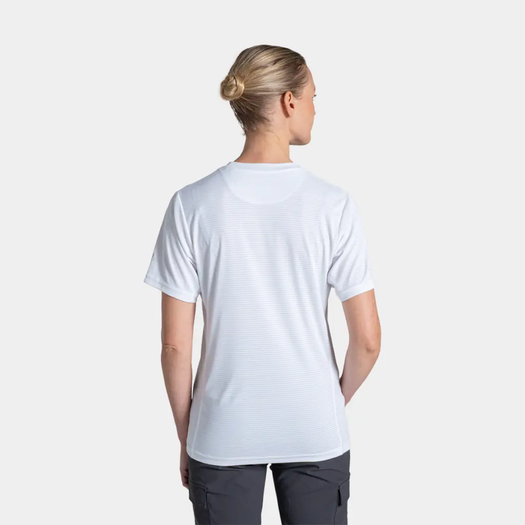 NosiLIfe SolarShield+ Short Sleeved T-Shirt Women White