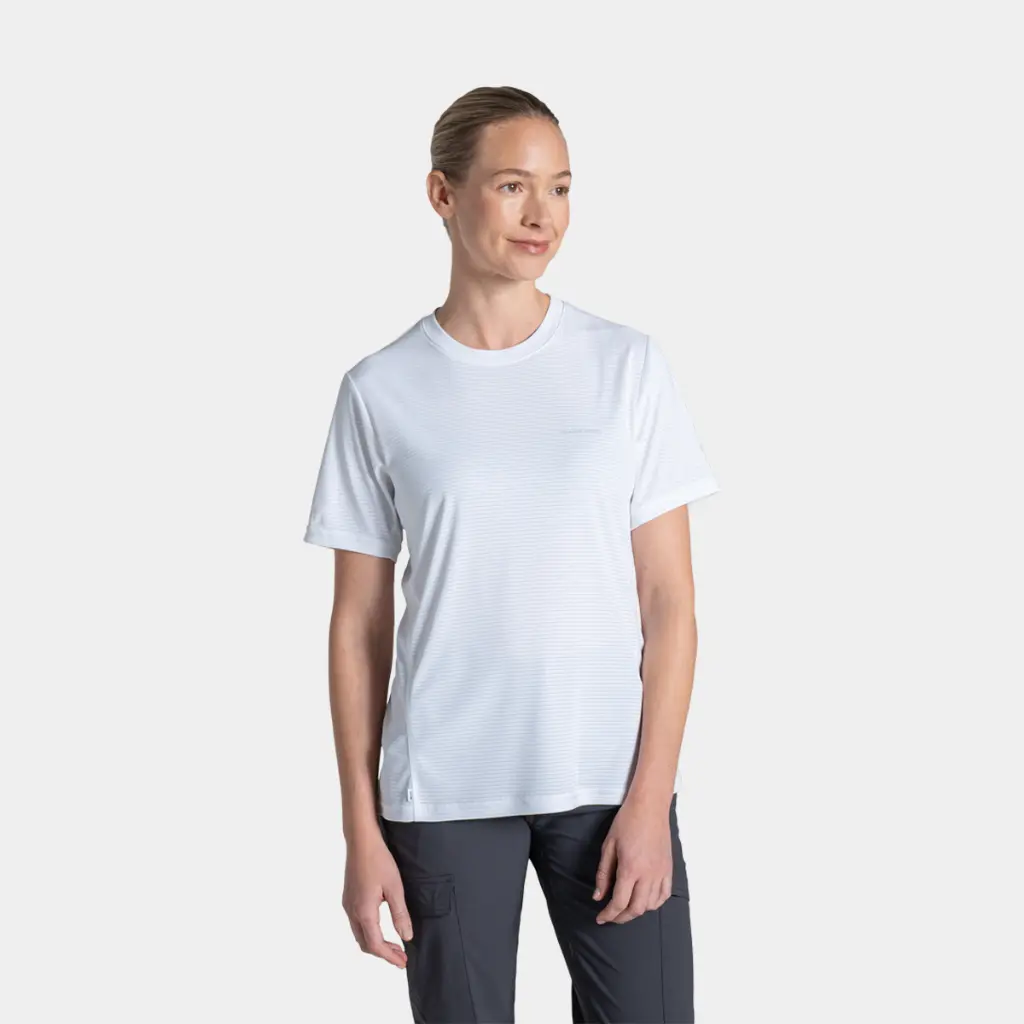 NosiLIfe SolarShield+ Short Sleeved T-Shirt Women White