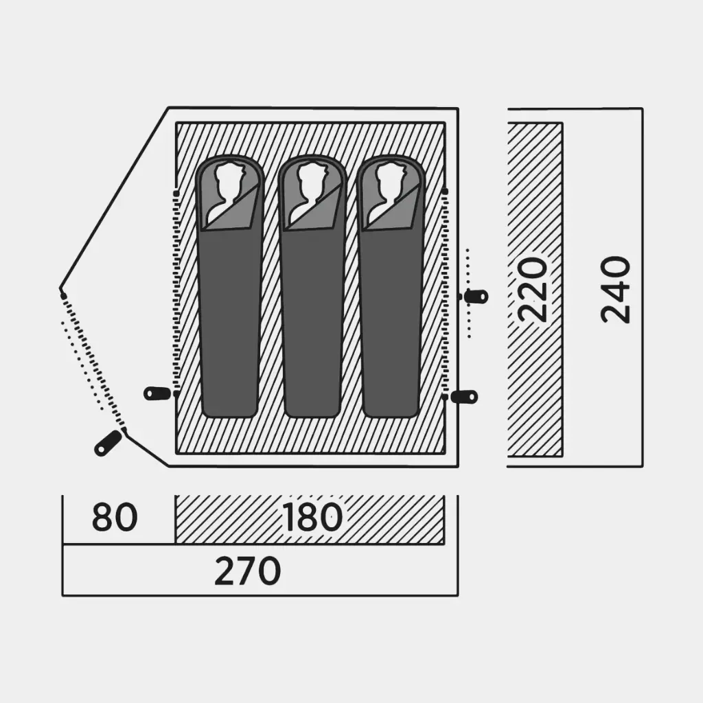 Rondane 3 Dark Green