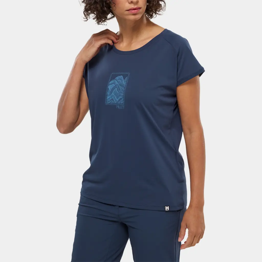 Seneca TS Short Sleeves Women Saphir
