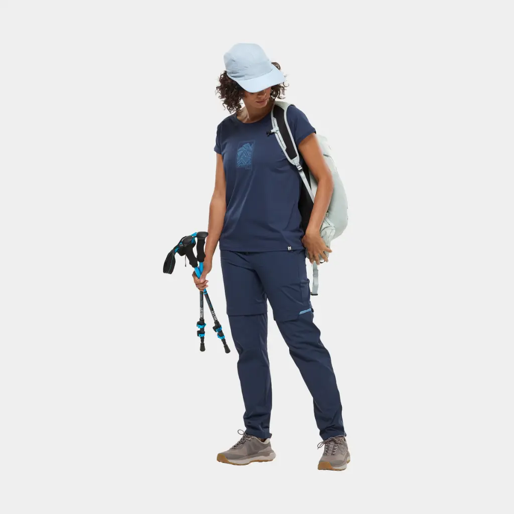 Seneca TS Short Sleeves Women Saphir