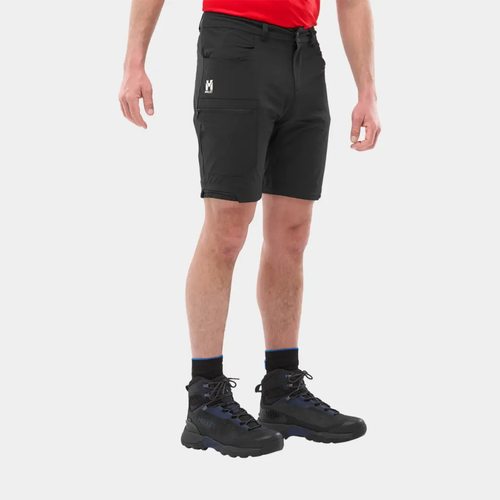 Ubic Stretch Zip Off Pants Black