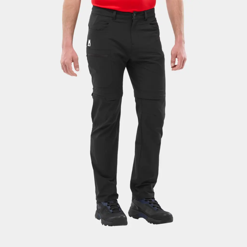 Ubic Stretch Zip Off Pants Black