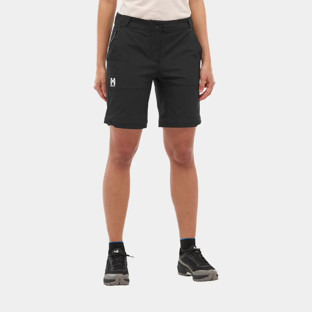 Ubic Stretch Zip Off Pants Women Black