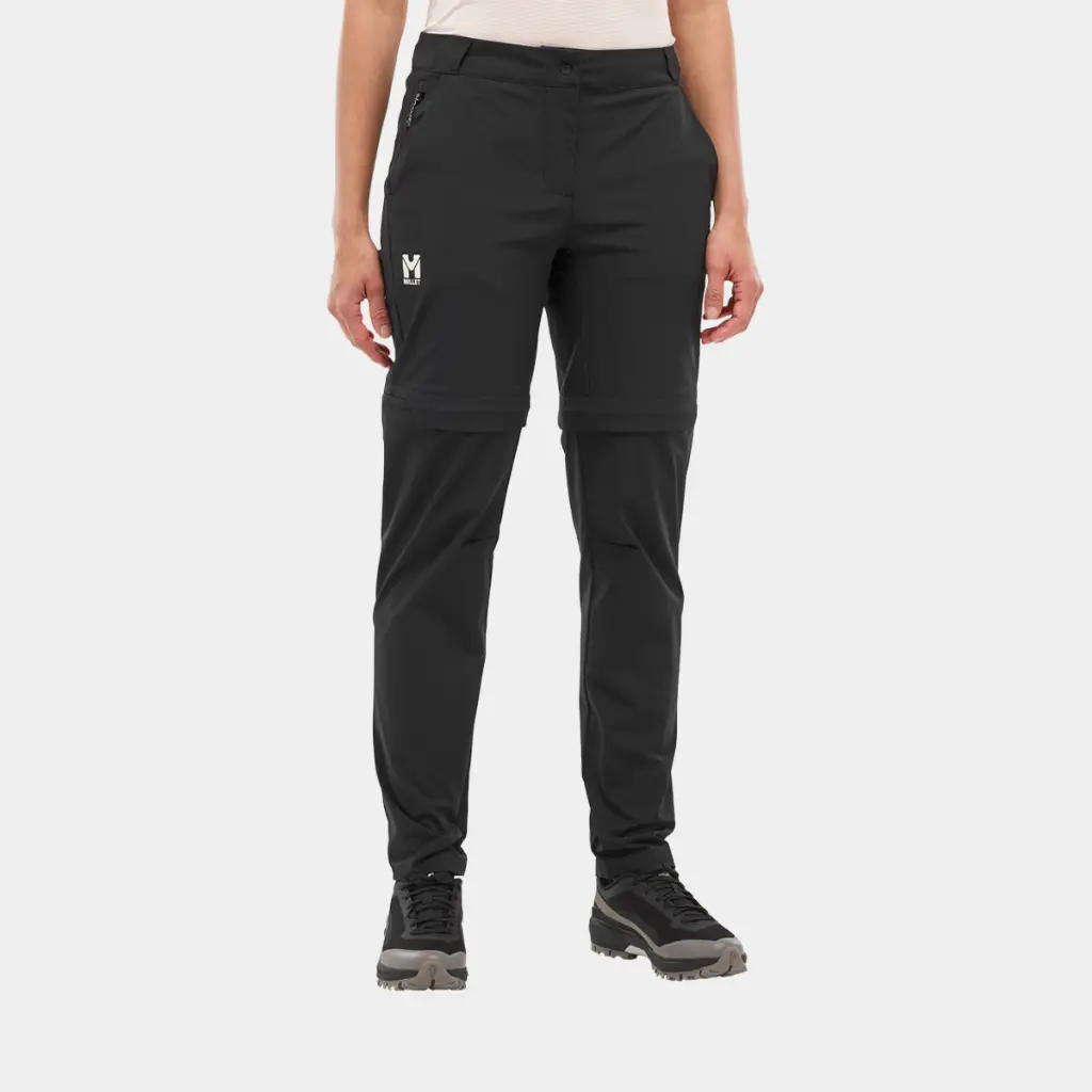 Ubic Stretch Zip Off Pants Women Black