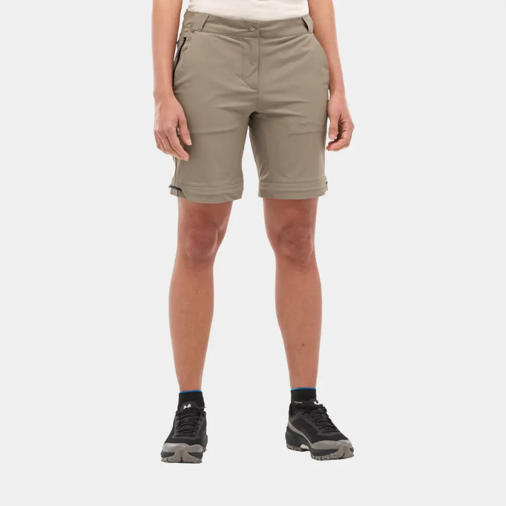 Ubic Stretch Zip Off Pants Women Dorite