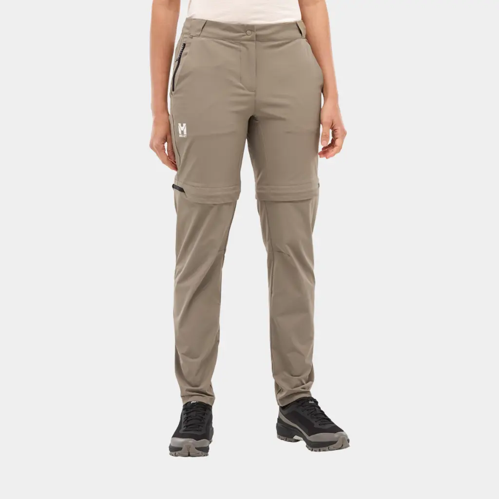 Ubic Stretch Zip Off Pants Women Dorite