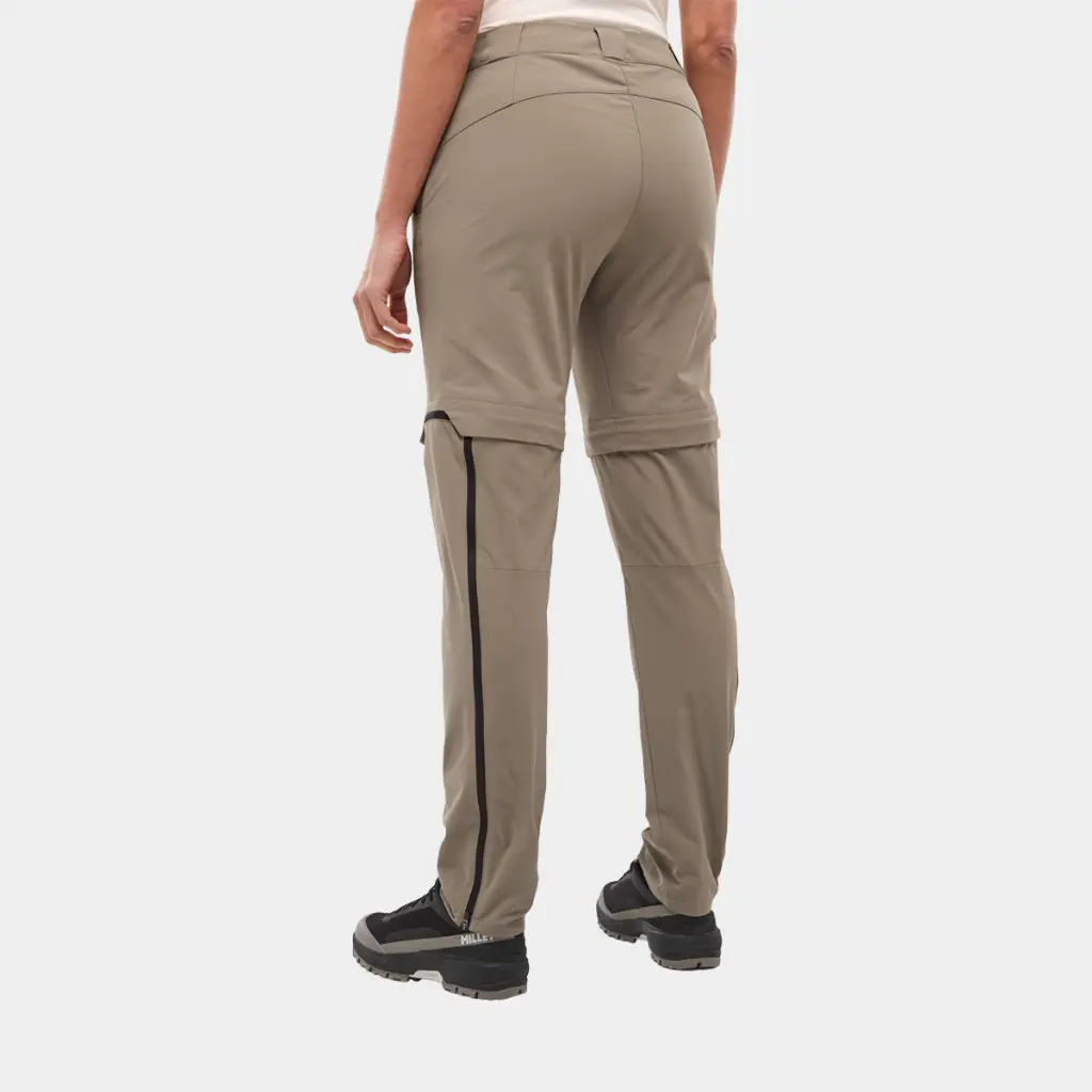 Ubic Stretch Zip Off Pants Women Dorite