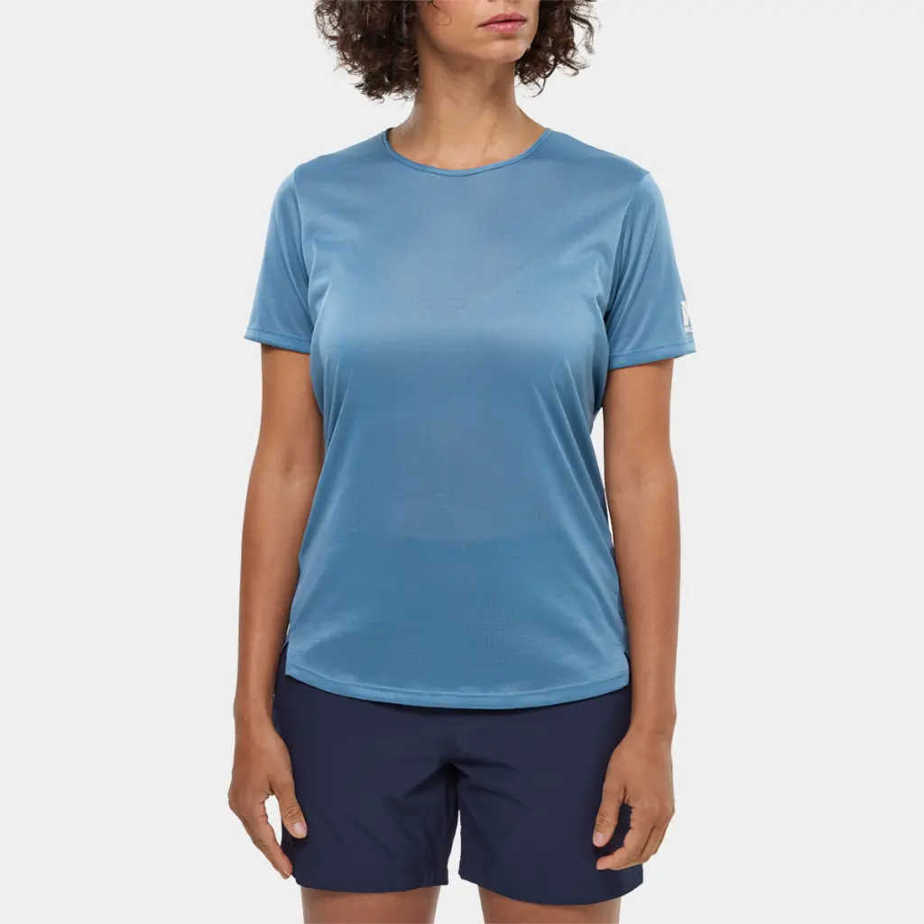 Wanaka Light T-shirt Short Sleeves Women Coronet Blue