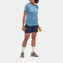 Wanaka Light T-shirt Short Sleeves Women Coronet Blue