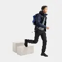 Atom Hoody Black Sapphire