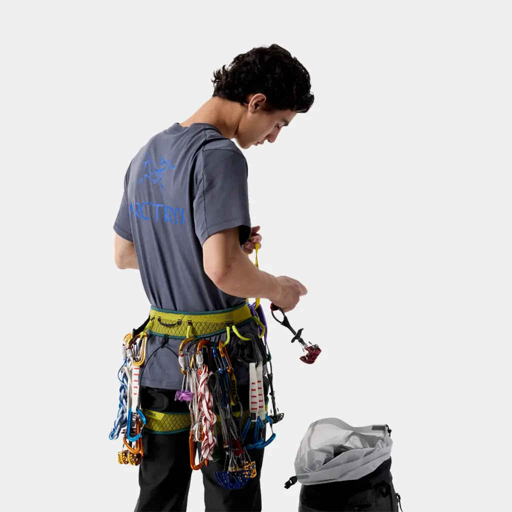 Kragg SL Cotton Bird Word Short Sleeves Dark Stratus / Fluidity