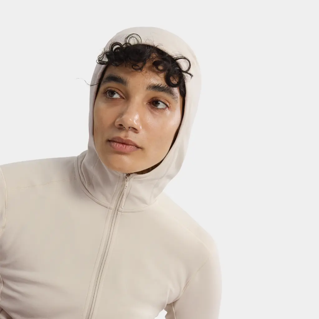 Kyanite LT Hoody Women Sea Salt