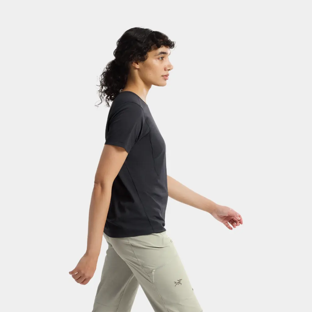 Sunna Crew Short Sleeves Women Black