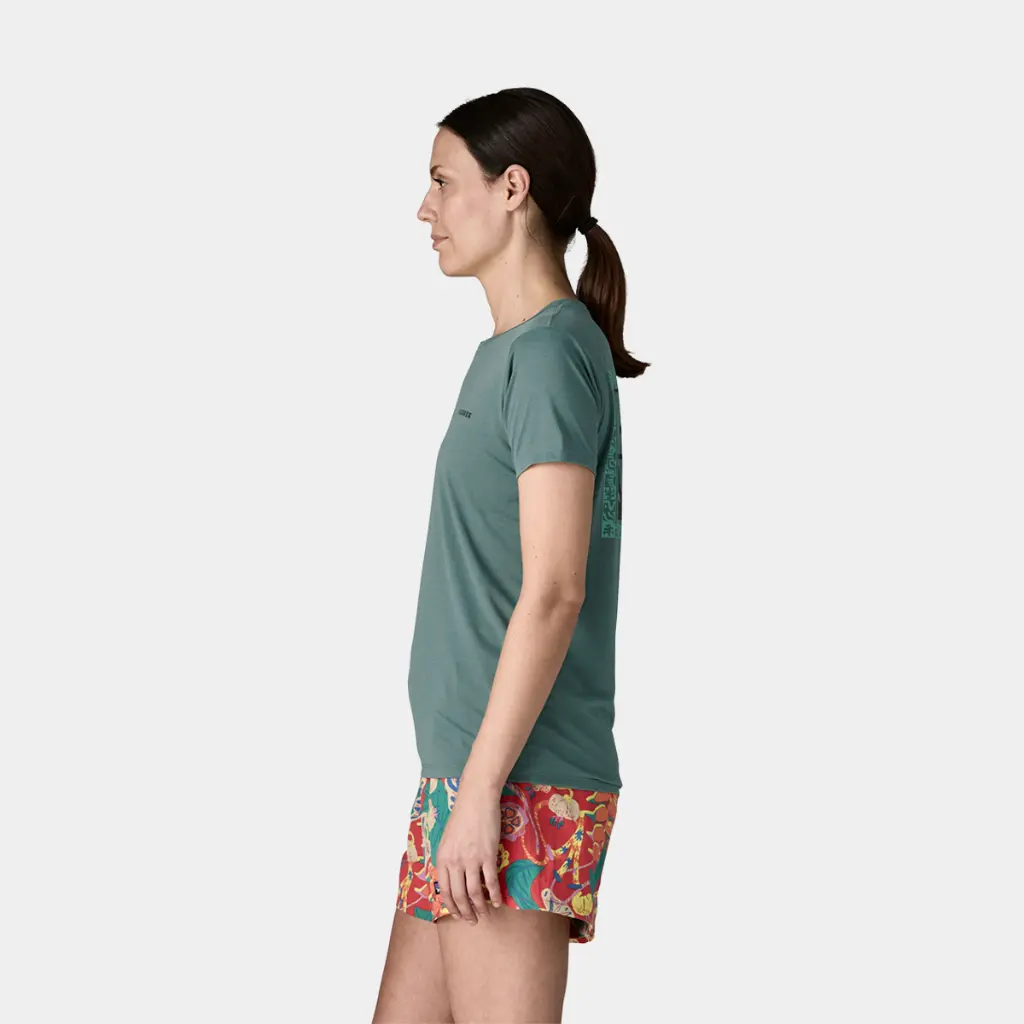 Cap Cool Daily Shirt Boardshort Logo Women Blue Sage / Light Blue Sage X-Dye