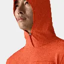Cap Cool Sun Hoody Coal Orange / Light Coal Orange X-Dye